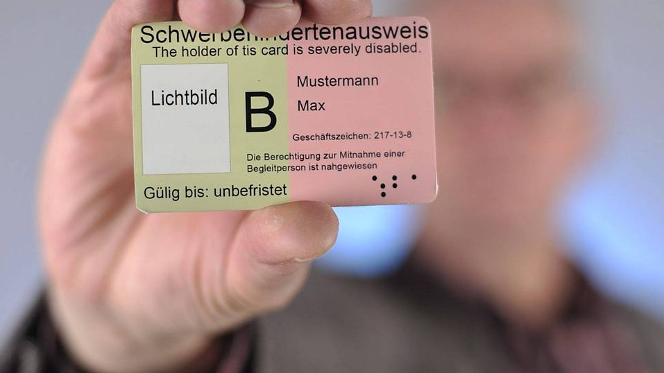 Schwerbehindertenausweis