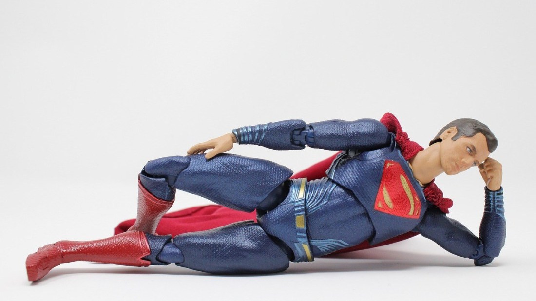 Superman nachdenklich